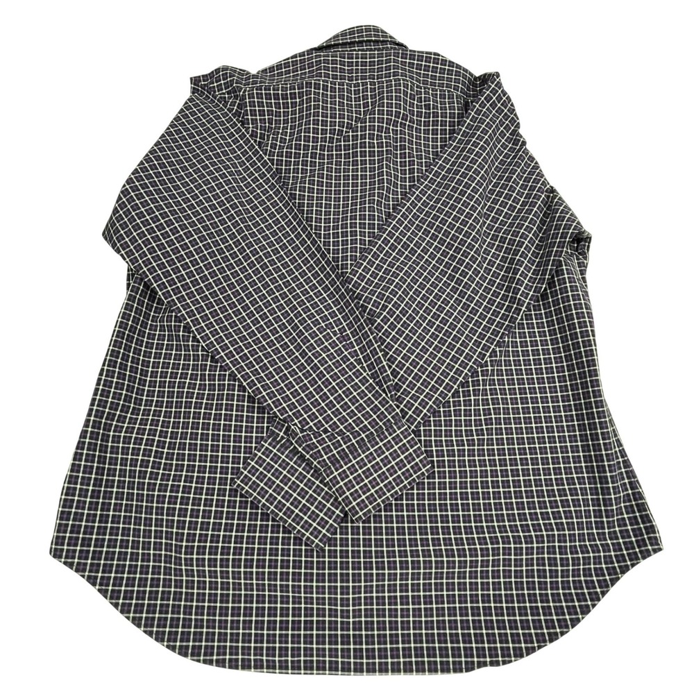 Polo Ralph Lauren EUC Button Down Men's XL Purple Plaid Classic Fit Cotton - Picture 2 of 9
